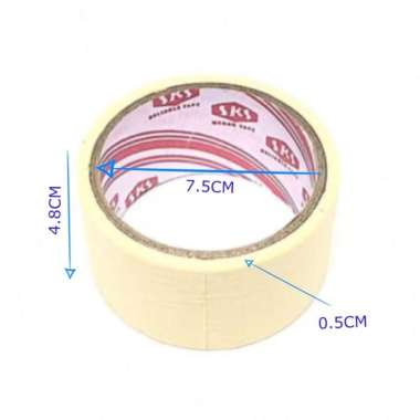 LAKBAN KERTAS 1 INCH DAN 2 INCH. 2 inch