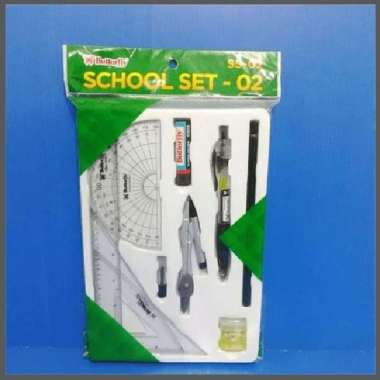 PENGGARIS BUTTERFLY SCHOOL SET GARISAN BUTTERFLY SS-02