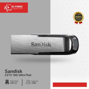 SanDisk Ultra Flair CZ73-16GB USB Flashdisk [SDCZ73-016G-G46/ USB 3.0]