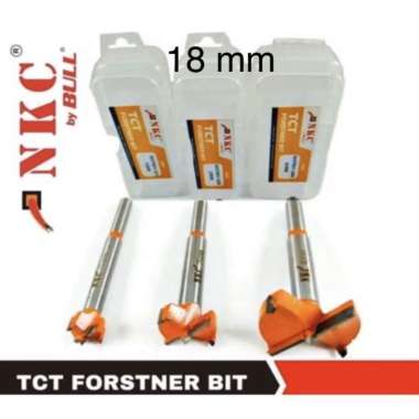 Hole Saw Kayu 18 mm tct Forstner Bit mata Bor Engsel Sendok Nkc