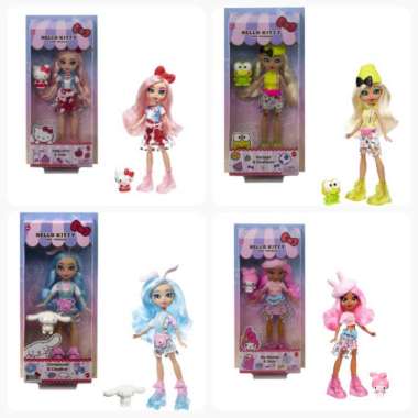 Boneka Hello Kitty and Friends My Melody Keroppi Cinamoroll Kitty Doll