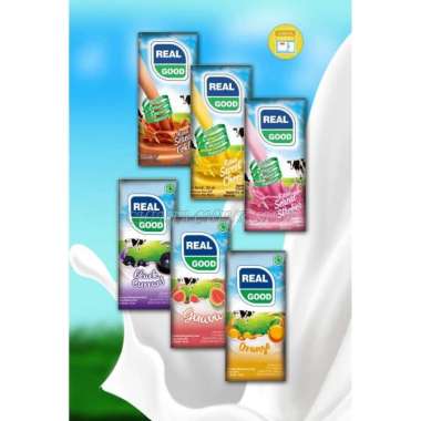 Susu Real Good Varian Rasa Kemasan Bantal Sweet Cheese