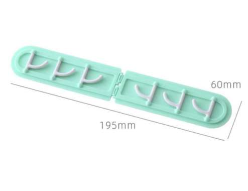 Corner Hanger Baju Gantungan Dinding Lipat Hook Dinding Sudut Ruangan Putih