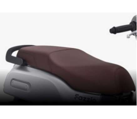 Kulit jok FAZZIO bahan MBtech/Sarung jok motor yamaha FAZZIO bahan MBtech full coklat tua