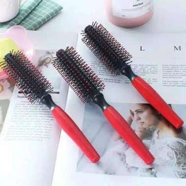 sisir blow rambut - sisir bulat salon - sisir roll rambut murah