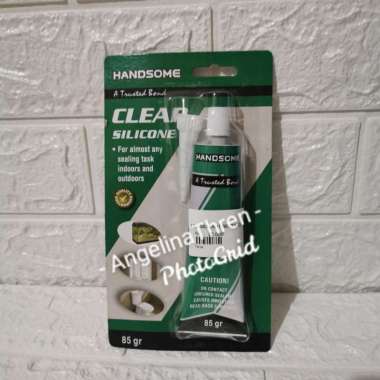 Lem Aquarium Clear Silicone 85gr - Lem Kaca Bening Silicone