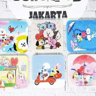 penghapus bts murah bt21- penghapus karakter - penghapus anak lucu