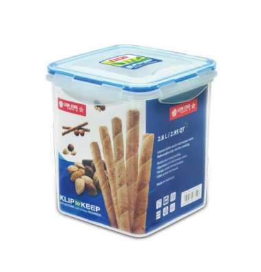 Klip To Keep 2203 2.8Liter KP-81 - Toples Lock n Lock 2.8 L Persegi