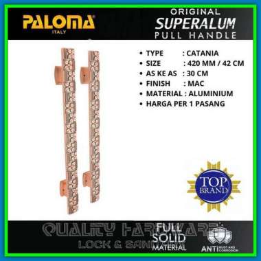 Handle Pintu / Gagang Pintu Minimalis Paloma QHPHP 8143 - 420 mm 42 cm Handel Pintu / Tarikan Pintu