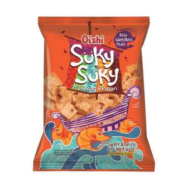 Oishi Suky Suky Pedas Manis [65 g]