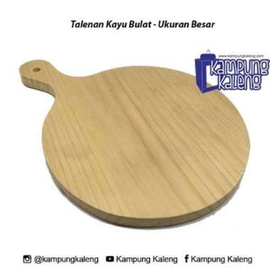 Talenan Kayu Bulat - Ukuran Besar