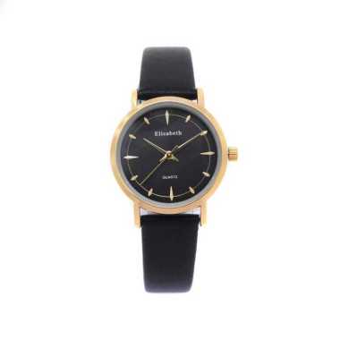 Jam Tangan Wanita Elizabeth – Demelza Black-Gold