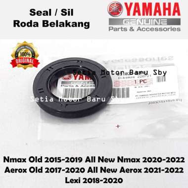 Sil Oil Seal Roda Belakang All New Nmax N Max Aerox Old Lexi Asli Original Yamaha Surabaya 931023280