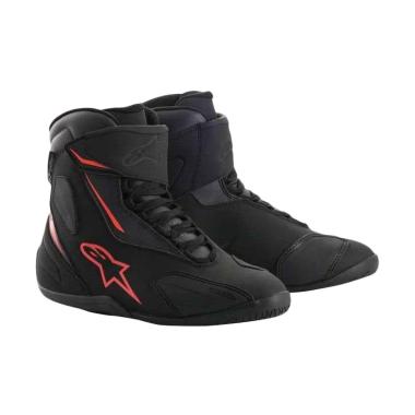 Alpinestars Fastback 2 Drystar Sepatu Boot 41 BLACK RED