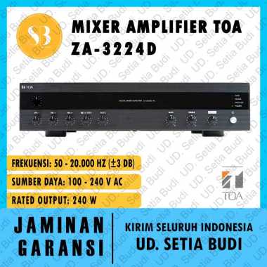Amplifier TOA ZA-3224D - 240 Watt Digital Mixer Amplifier Hitam