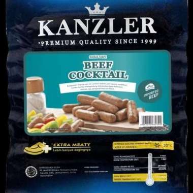 sosis beef cocktail kanzler 500gr