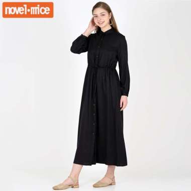 Le Rosetz - Gamis Rayon Rope Black XXL
