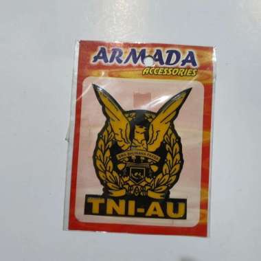 Stiker Kilap kaca TNI AU | Stiker motor TNI AU | Stiker Mobil TNI AU