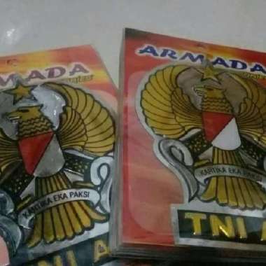 Stiker|Stiker TNI AD|stiker PVC TNI AD|Stiker Kilap TNI AD