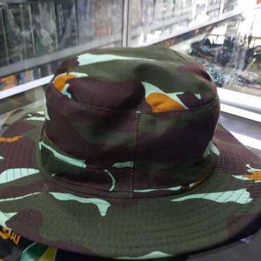 topi rimba loreng pelopor atau loreng brimob