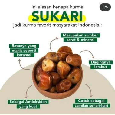 Kurma Sukari Premium Amira Kurma Raja Amira Dates High 3 Kg