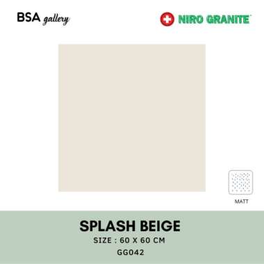 NIRO GRANITE 60X60 SPLASH BEIGE / GRANIT HALUSUNTUK LANTAI DINDING