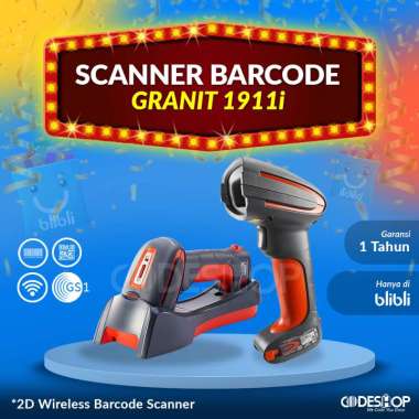 Scanner Barcode 2D Honeywell Granit 1911i Wireless