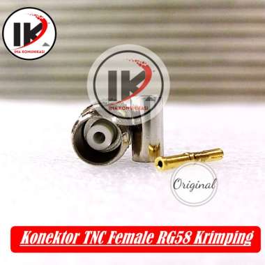 KONEKTOR TNC FEMALE KRIMPING RG58