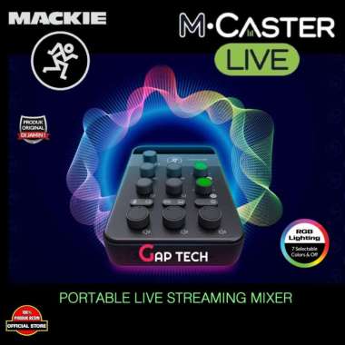 Mackie M-Caster / M Caster /MCaster Live Portable Live Streaming Mixer Original