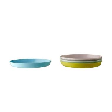 Ikea Kalas Piring - Pastel [6 pcs] MULTICOLOR
