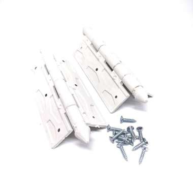 ECS Shop - Engsel PVC Pintu Kamar Mandi WC 4 Inci Engsel Pintu Plastik