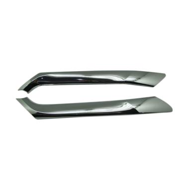 Lembaran Variasi List Grill Tengah Mobil for Toyota Avanza Tahun 2012-2014  chrome