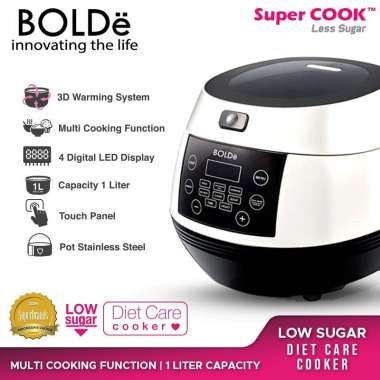 SUPER RICE COOKER LESS SUGAR 1L BOLDE
