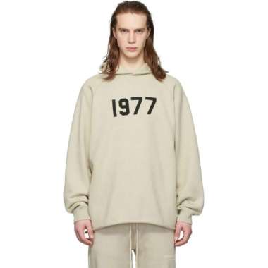 Fear Of God Essentials 1977 Knit Hoodie Wheat WHEAT S