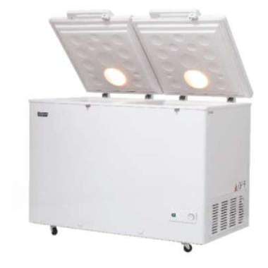 AQUA Chest Freezer 365L AQF-385DC / AQF 385 DC Dual Chamber