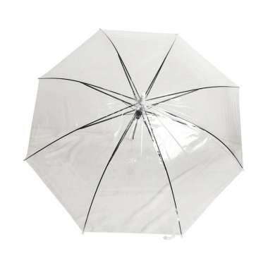 ONE-C433 Payung Transparan Korea Japanese Style Payung Tongkat Bening Transparan Fashion Drama Korea