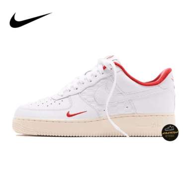 air force 1 red and white and blue