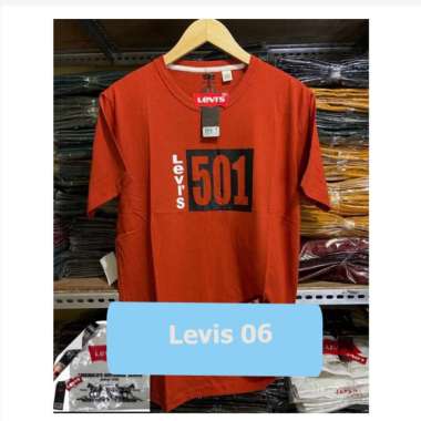 Kaos LeviS Original Import - Motif 501 Levis / Kaos Levis Pria dan wanita Levis 6 XL