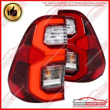 STOP LAMP - TOYOTA HILUX REVO 2015-2021 - RED CLEAR - CEREMONIAL