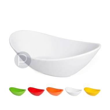 Mangkok Oval Melamin 9 inch - Mangkok Sayur - Mangkok Saji - Mangkok Lauk - Mangkok Panjang - Mangko