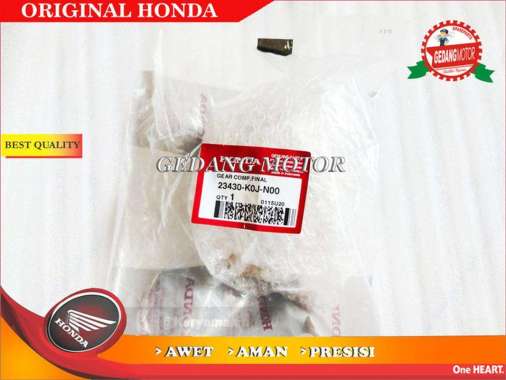 GIR RASIO 45T GEAR COMP FINAL GENIO ORIGINAL HONDA 23430-K0J-N00