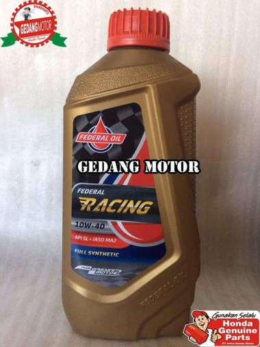 OLI MOTOR OLI FEDERAL RACING 1L & 40 1000ml& 41 ASLI