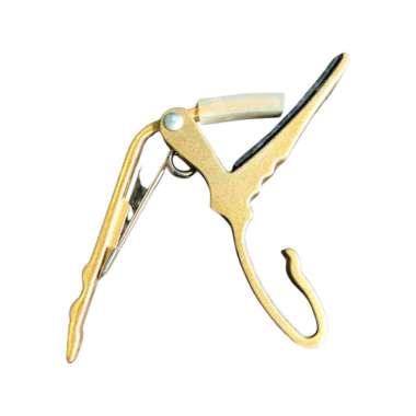Capo Gitar Fender Akustik Elektrik ED02 Emas