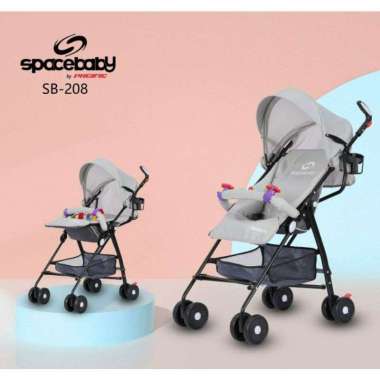 [TERMURAH BAMS✨] FREE BUBBLEWRAP STROLLER SPACE BABY SB 208 KERETA DORONG ANAK BUGGY SPACEBABY SB208
