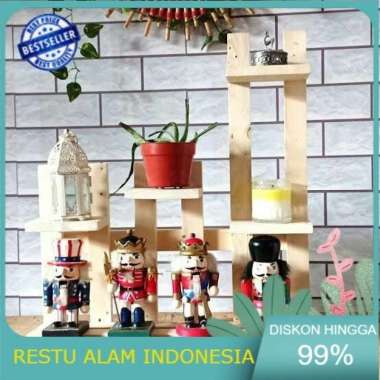 rak mini dari kayu. T=50cm.