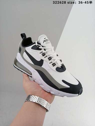 black nike air 270 react