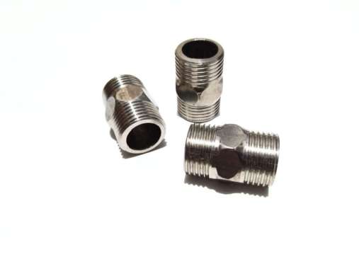 double nepel stainless 1/2 inch double nepel 1/2 inch double nepel