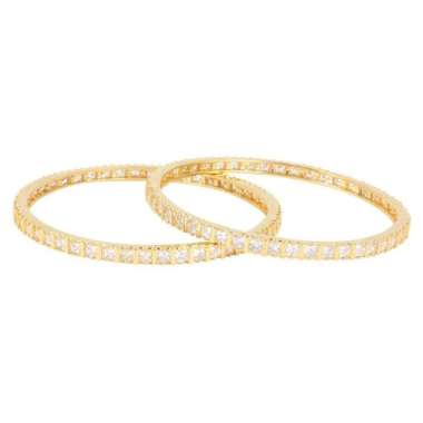 1901 Jewelry Gelang Gyifana Swarovski Lapis Emas Gold