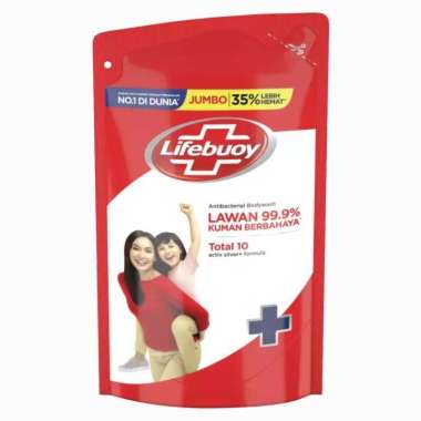 Lifebuoy 850ml sabun cair total Merah