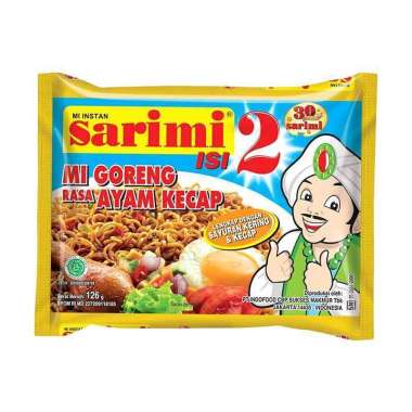 Sarimi Isi 2 Goreng Ayam Kecap Mie Instan [126 g]